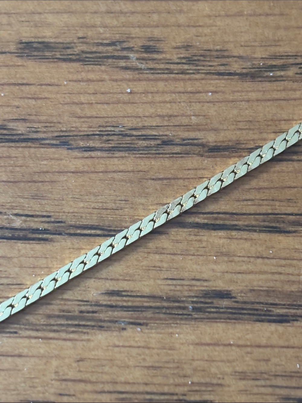 Madewell Shimmering Gold tone layering Necklace - Picture 4 of 4